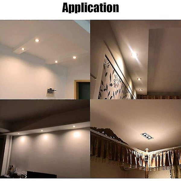 -mr11 Halogenlampe 12v 20w, Gu4 Pærer Varm hvid 2800k Bi-pin Reflector Base Lamper, Spotlight 2 Pin Gu4 Forsænket Sporbelysning Med Front G
