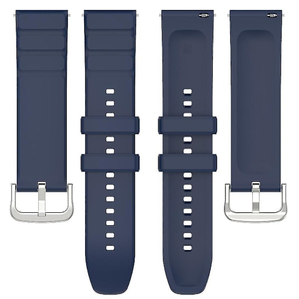 Myk håndleddsreim for GTR 4 Sport Anti-ripesmartklokke stropp sløyfe-armbånd Midnight blue