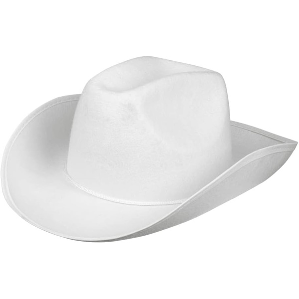 Cowboyhatt för vuxna, Huvudbonad, Sheriff, Rodeo-ryttare, Vilda västern, Kostym, Karneval, Temafest