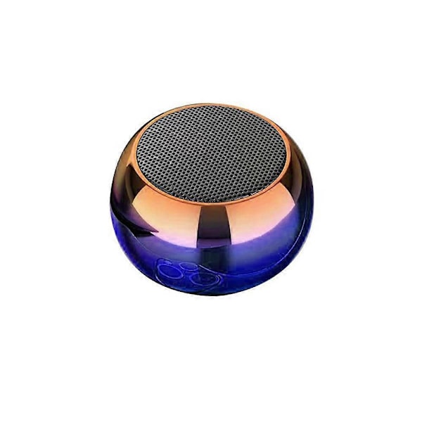 Mini Portabel Trådlös Bluetooth Högtalare Liten Subwoofer Högt Ljud CURLY PURPLE