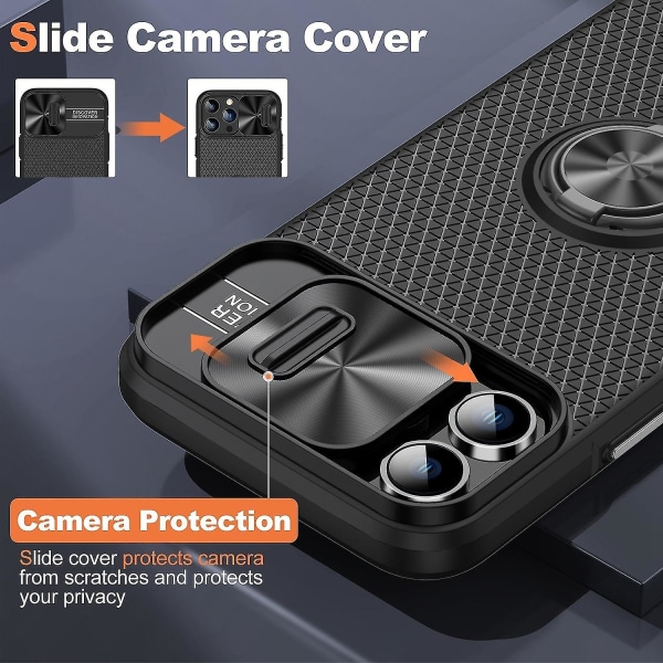 Camshield Iphone 13 Pro Maxille Black