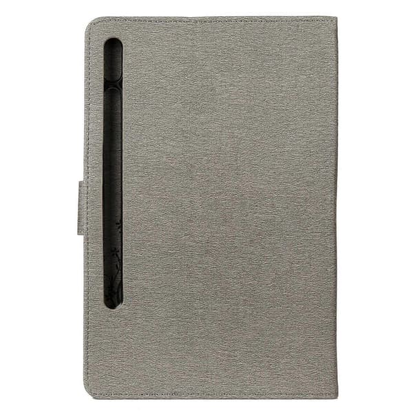 Läderfodral för Galaxy Tab S8/ Tab S7 T870/ T875 Grey