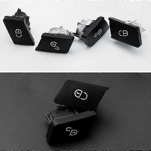 Höger sidodörrlåsknapp för C-klass E-klass W204 W212 W166 W176 modeller Black