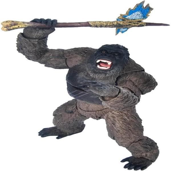 King Kong Actionfigur - Dragon VS. Kong Legetøj, 18 cm