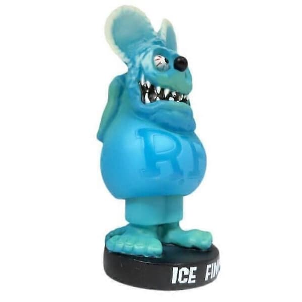 Figurin - - Rat Fink ICE - Bobble Head - Sällsynt samling - 17 cm