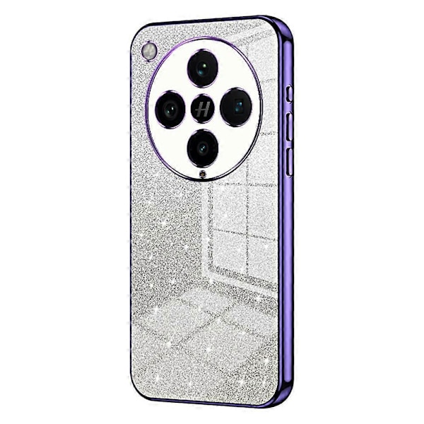 Til Oppo Find X8 Pro 5G Etui Elektroplettering Gradient Glitter TPU Telefon Cover Multicolor Style B