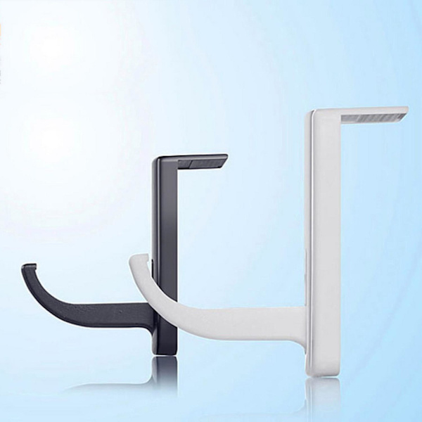 Fornnerg Hörlurar Hörlurshållare Rack Vägg PC Monitor Hängare Stativ Krok för headset White