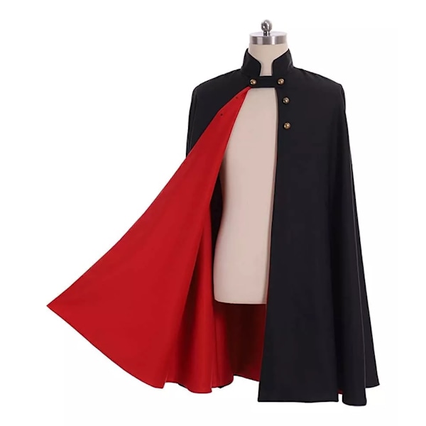 Erityistarjous Puutarhamuurin Wirt Mantle Cape Cosplay-asu Negro X-Large