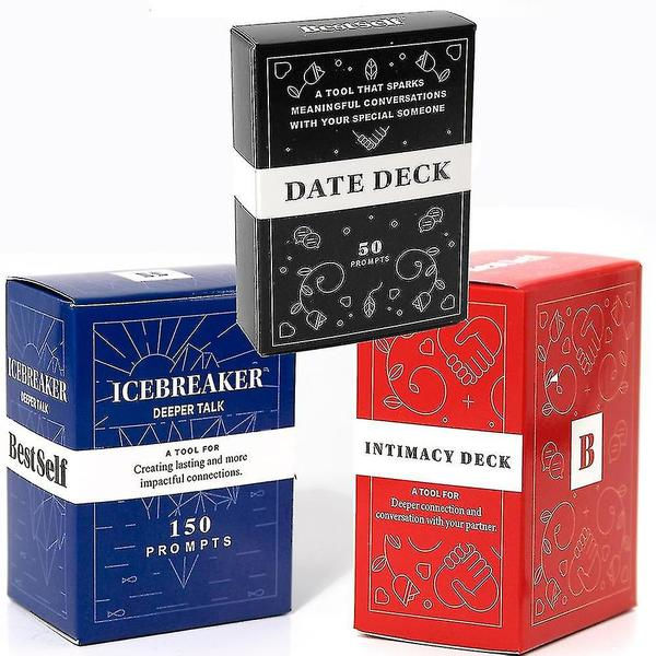 st Icebreaker Deeper Talk Spil Date Deck Intimitet[fw]
