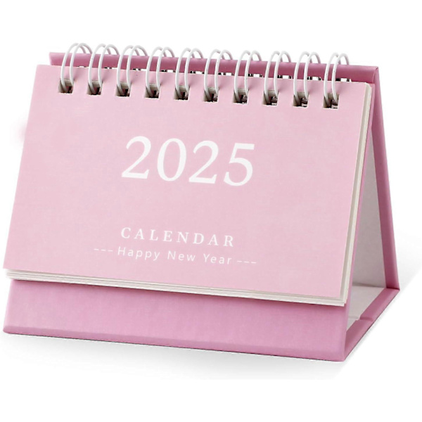 Mini-bordskalender 2024-2025, 9,5x7,5 cm, Mini Stående Kalender