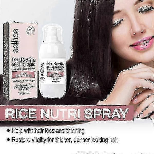 3X Zephta H-Regrow 2.0 Hårgenvækstløsning & Prorevita Ris Nutri Spray til Hårpleje