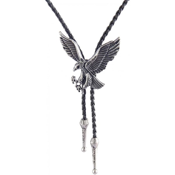 Native American Bolo Tie Rodeo Cowboy Läder Halsband Western Halsband Kostym Tillbehör För Män, Kvinnor