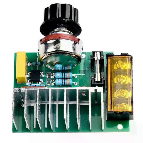 220V AC Spänningsregulator 4000W SCR Motorhastighetskontrollmodul
