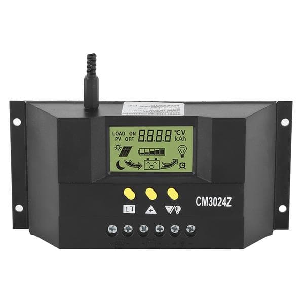12V 24V 30A Solar Charge Controller PWM LCD-display til hjemme-, industri- og kommerciel brug