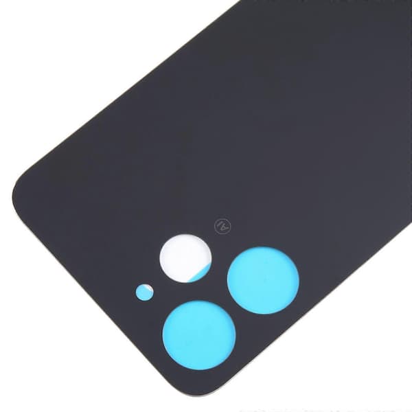Batteridæksel af glasmateriale til Xiaomi Redmi 12 4G Black