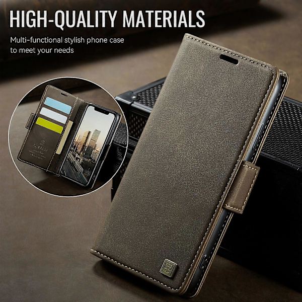 Retro Läder Plånboksfodral för iPhone 11 Pro Brown