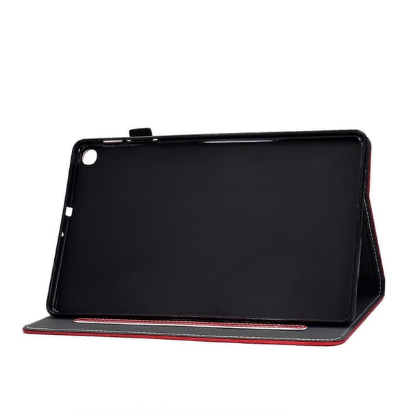 Læder tekstur etui til Samsung Galaxy Tab A7 Lite T220 Red