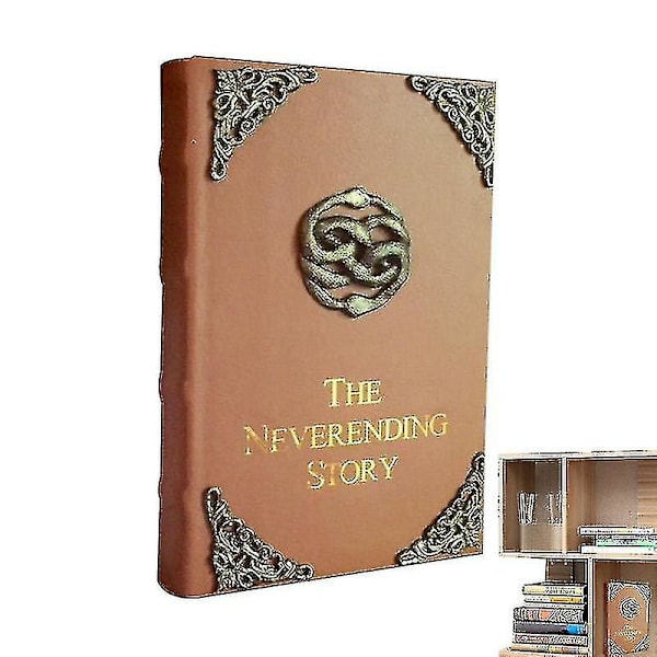 The Nevending Story Book Notebook Pages Filmanpassning Roman Halloween Julklapp till fans