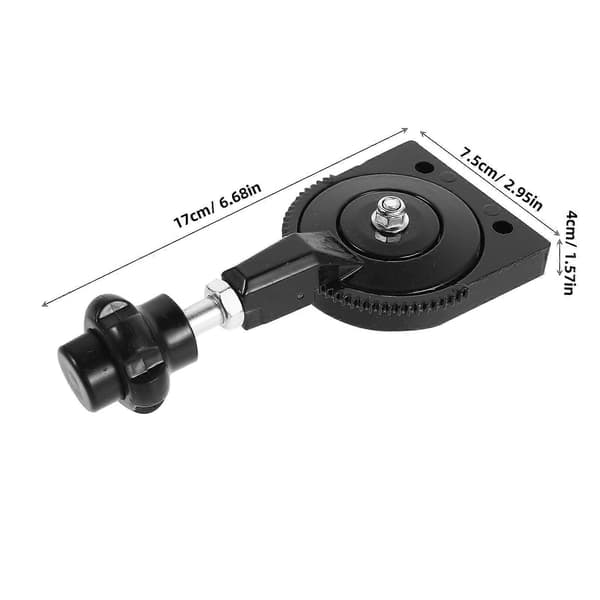 Handoljegasreglage Manuell gasreglage med push-pull