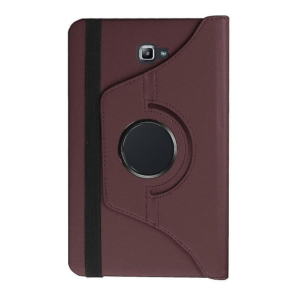 360 Roterande Stativ Tablett Cover För Samsung Galaxy Tab A6 A 10.1 T580 T510 A8 10.5 X200 T590 E T560 S6 Lite P610 A7 T500 Case Brown A7 10.4 SM-T500 T505