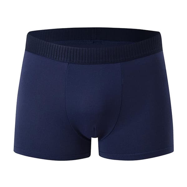 6-pack vertikala herr kalsonger basic Joker enfärgade underkläder boxershorts för tonåringar plus size XL
