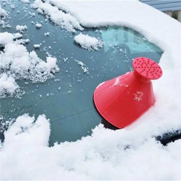 2 isskrapere Conformed - Skraper og rydder vekk snø raskt multicolor
