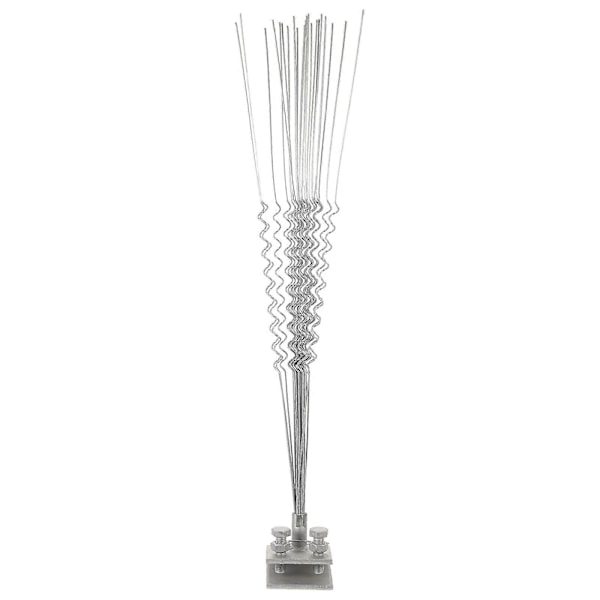 Lintupiikki Metallinen Lintujen Karkotuspiikki Lintujen Torjuntapiikki Lintujen Karkotin Silver 60X7CM