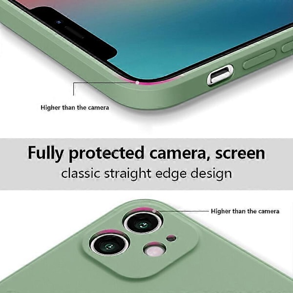 Silikone telefoncover med håndledsrem til iPhone 14 Plus Deep Green