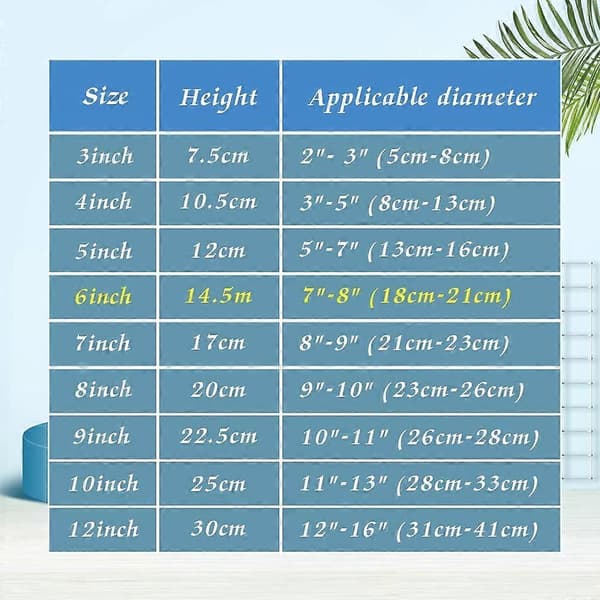 6\" Sorte 12 stk/sæt Plastik Staffelier Tallerken Display Stande Billedramme Holder jat