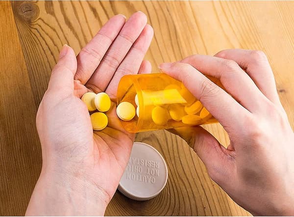 Plastik Medicin Pilleflasker (20 stk)
