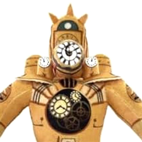 Clockman Plysch,Multiverse Clock Man Plyschleksak,stoppad animerat spel Anime Plyschdocka Figur Pillo As Shown