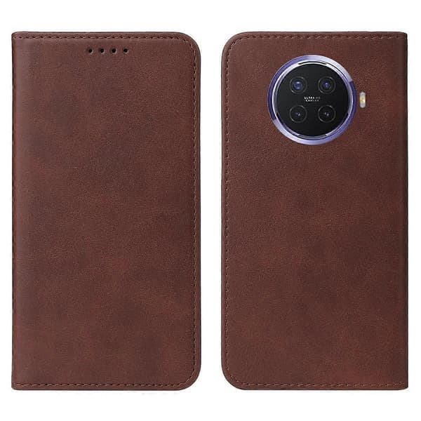 Magnetiskt läderfodral för OPPO Ace2 Brown