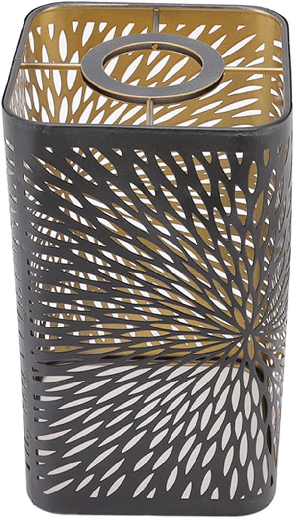 Lampshade, Metal Etched Perforated Removable Square Round Pattern E27 E26 Decorative Bedside Lamp Dish Lamp Floor Lamp