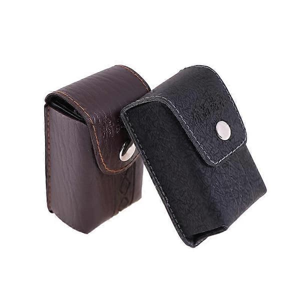 Unisex Glasögonlåda Vikbar Skyddande Konstläder Förvaring Bärbar Väska 5