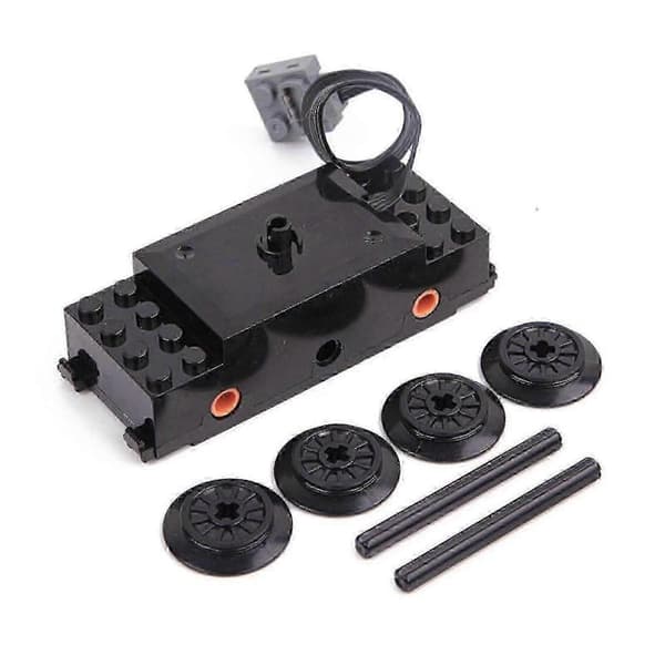 4 stk. Technic Power Functions Batteriboks Togmotor Mottaker Fjernkontroll Pakke Sett