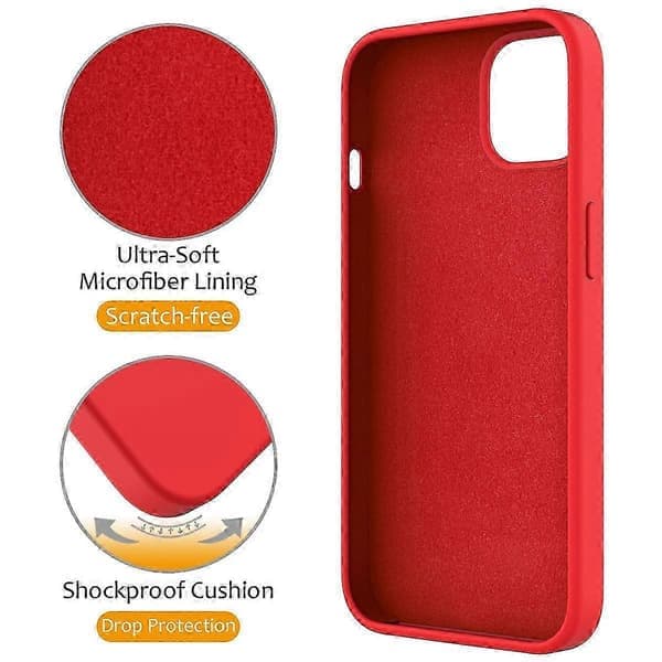 Magnetisk deksel til iPhone 11 med ringstativ PC+silikon støtsikkert telefondeksel Style D