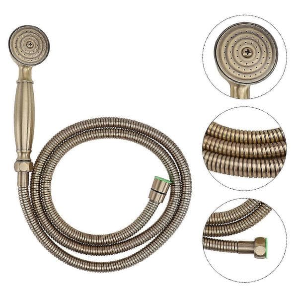 1 st Duschhuvud Elegant Mässings Duschmunstycke Hem Duschsprinkler (Brons)