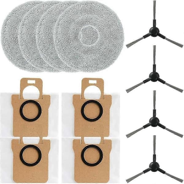 For JONR For P20 PRO Robot Wipes, Dust Bags, Side Brushes