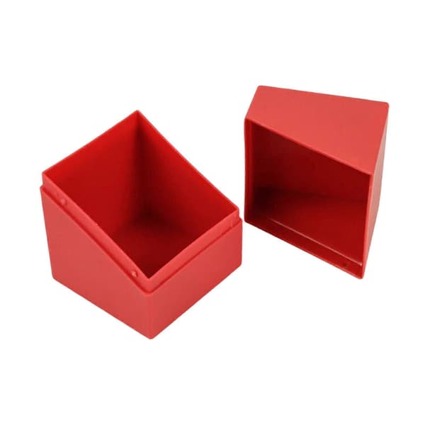 Oppbevaringsboks for samlekort, holder 100 solide kort for TCG Red