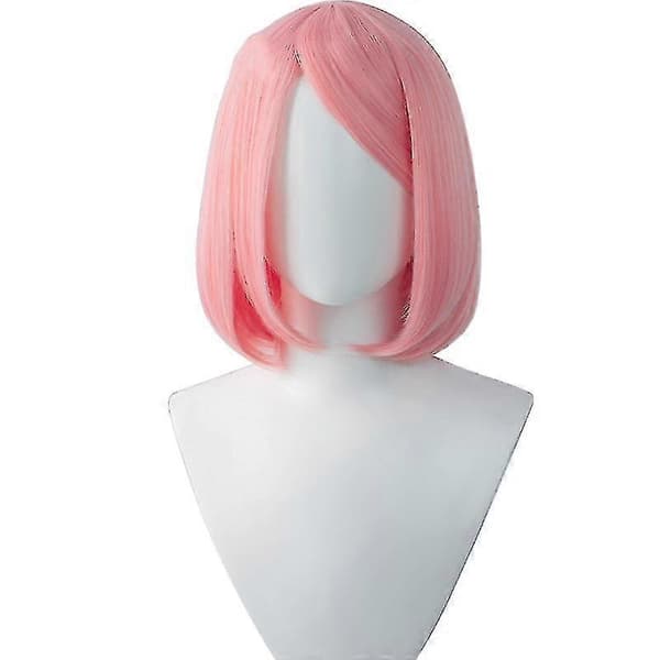 Dokidoki Anime Cosplay Haruno Sakura -peruukki, vaaleanpunainen