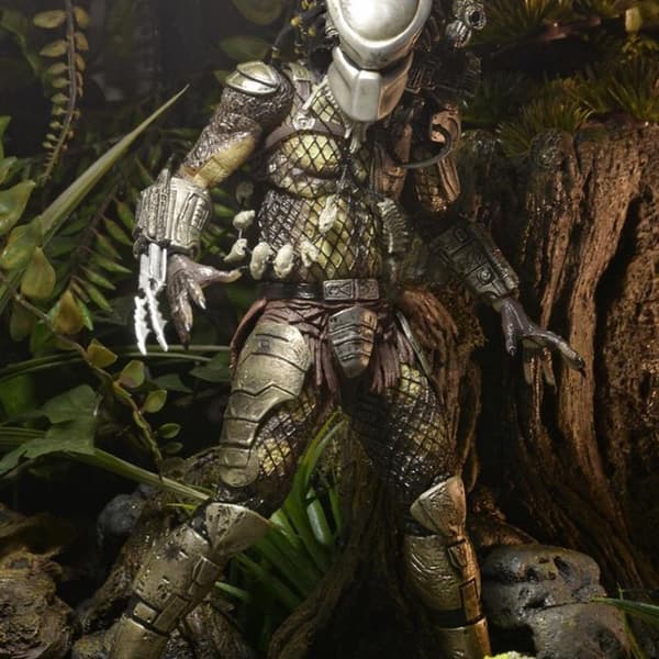 NECA Predator P1 Jungle Hunter 2.0 Deluxe Edition 7-tommer Ledfigur