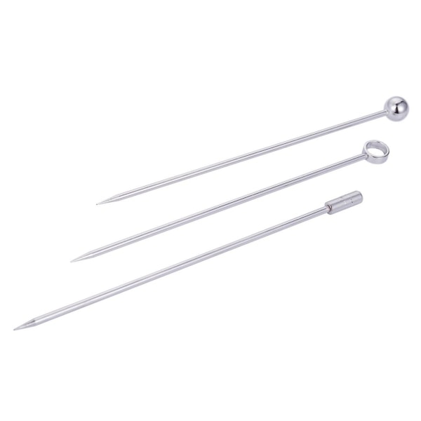 60x ruostumattomasta teräksestä valmistetut cocktailhakut Martini Picks set