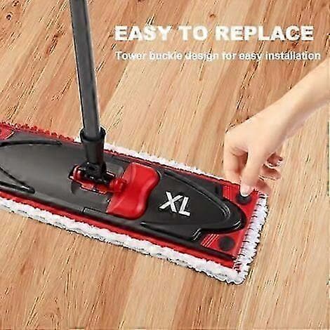 5-pak mopperefill til Vileda Ultramax XL, mikrofiber refill moppe, moppesæt, til gulvrengøring, absorberer let snavs