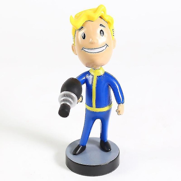 Fallout Vault Boy Bobble Head Dockfigur PVC Figur Samlarobjekt Leksaker 7 Stila F Perception