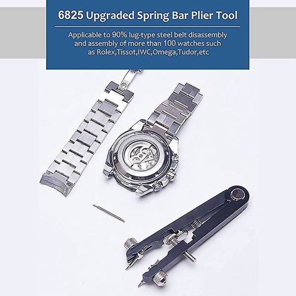 Watch Spring Bar Tång Tool Set, Watchband Tång, Spring Bar Pincett Verktyg, För Watch Spring Bar Pi