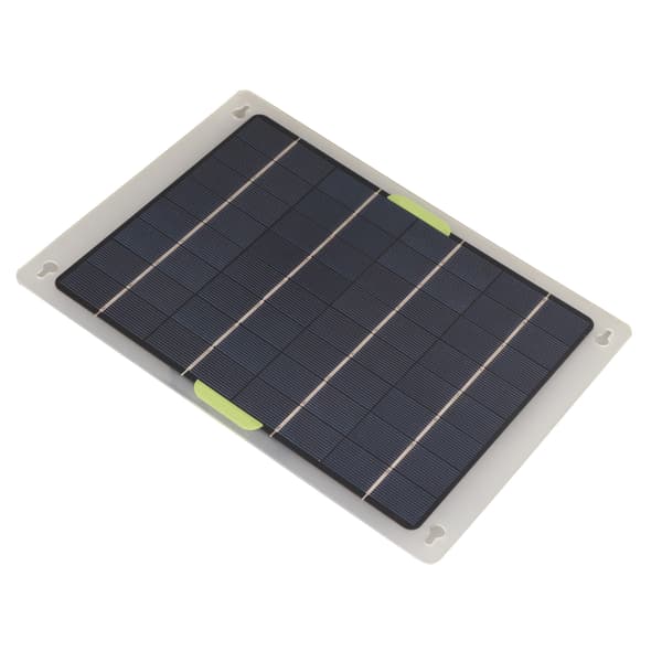 12V solcellelader innebygd MPPT ladekontroller IP67 vanntett solcellepanelvedlikeholder 10W