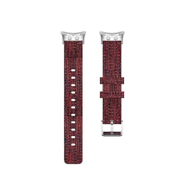 Garmin Forerunner 45 / 45s / Swim 2 Universal Nylon Canvas -kellon ranneke Wine Red