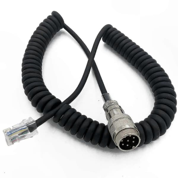 Yaesu-kompatibelt 8-bens til RJ45 mikrofonadapterkabel