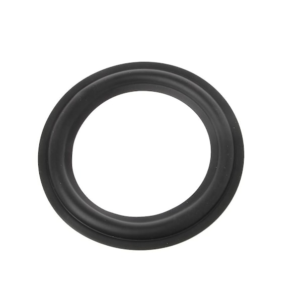 Universal 6,5 tommers standard hornhøyttaler Gummi Surround Edge Reparasjonsdelersett Black