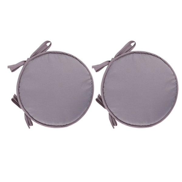 Puter Uteplass Hjem Innendørs/utendørs Stolputer Ro Sete Fortykket Spisestue Stol Pute Ro krakk Sky Blue 2pcs